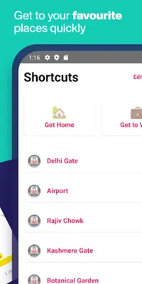 Delhi Metro android App screenshot 13