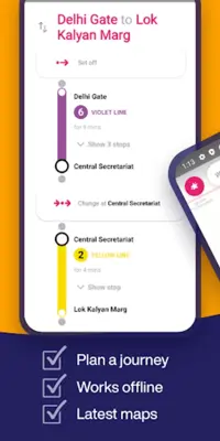 Delhi Metro android App screenshot 15