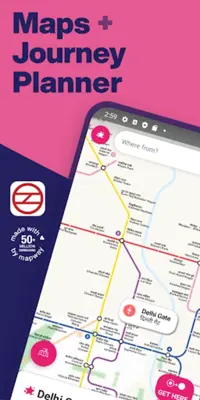 Delhi Metro android App screenshot 17