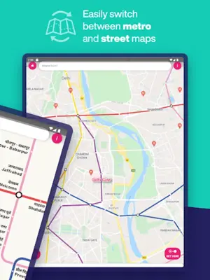 Delhi Metro android App screenshot 4